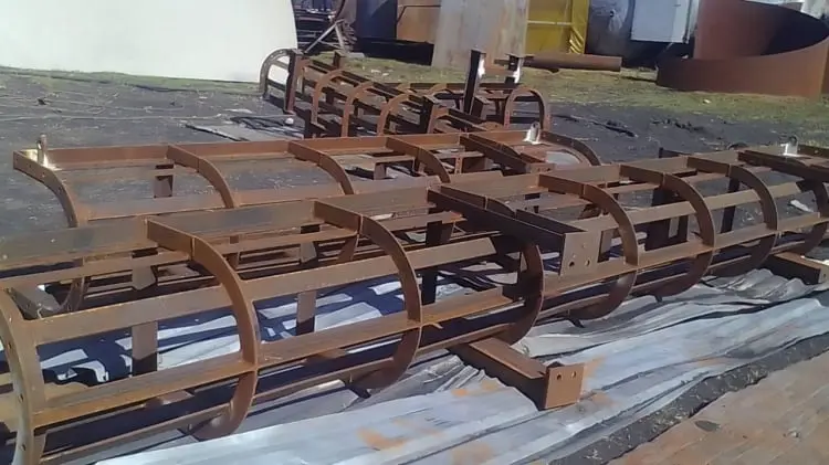 Sand blasting After